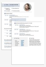 CV Template Leiden - Go Sumo CV Templates